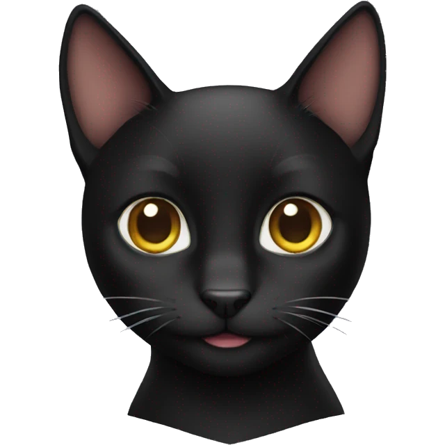 Black cat emoji