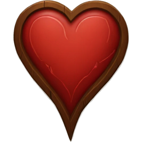 World of Warcraft HORDE symbol with red hearts emoji