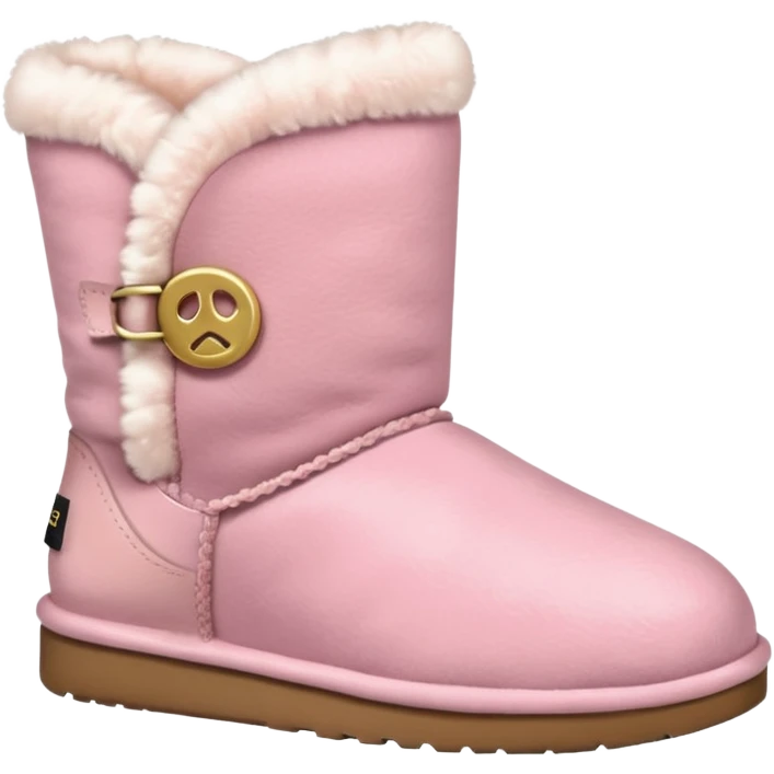 light pink uggs emoji