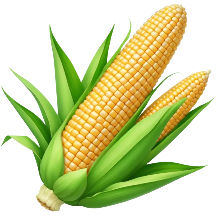 green blegian corn cob emoji
