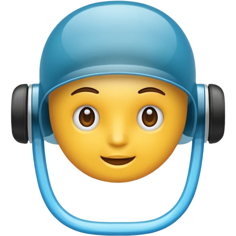Beyaz kulaklık emoji