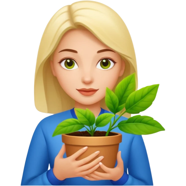 ultra realistic ukrainian american plant flex emoji