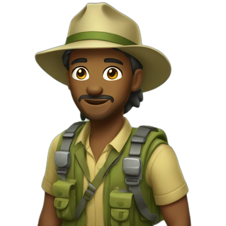 Jungle expedition emoji