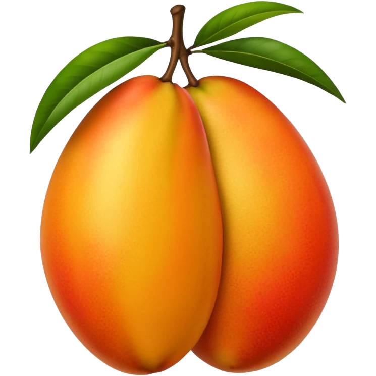 Create a mango emoji emoji