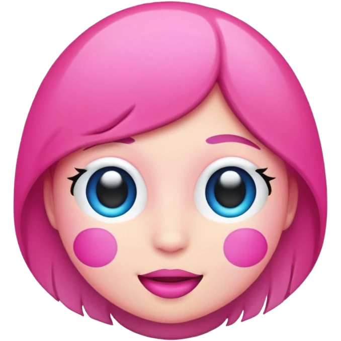 Розовое emoji