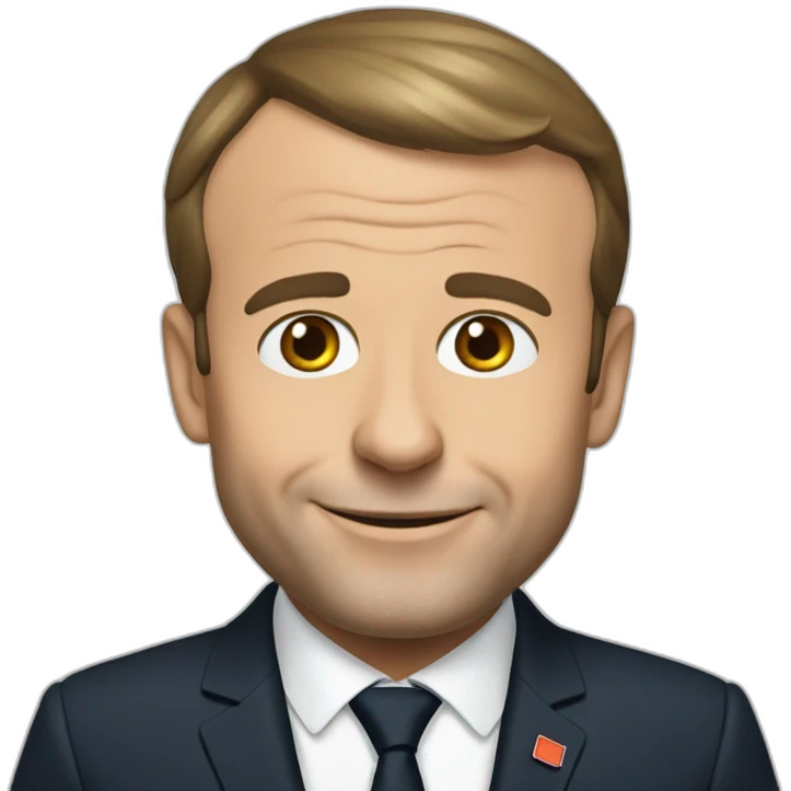 Emmanuel Macron emoji