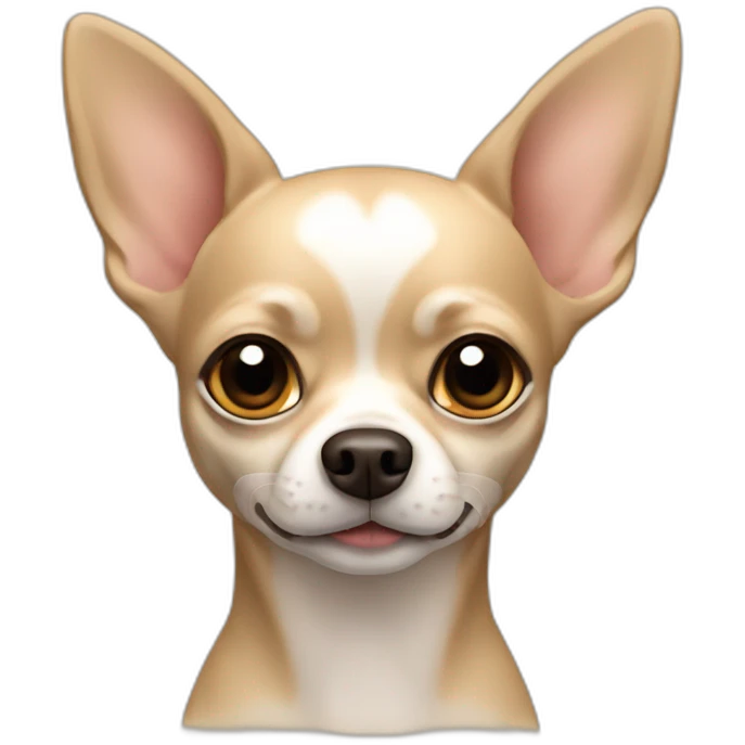chihuahua dog beige emoji