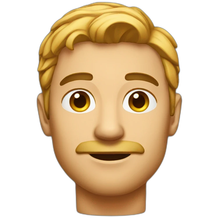 man with really good jawline emoji