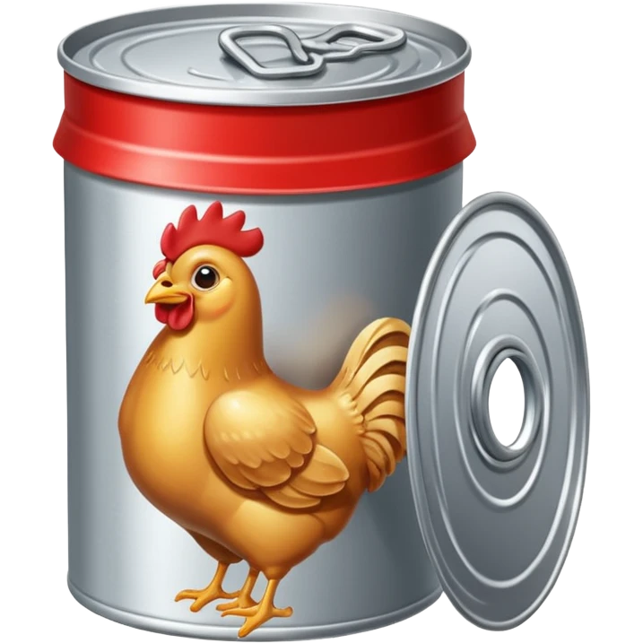 canned chicken emoji