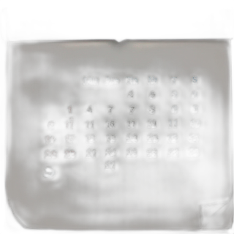 calendar 6 emoji