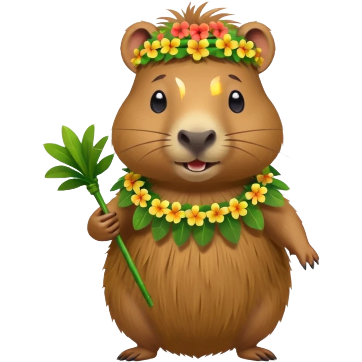 capybara hoola dress up emoji