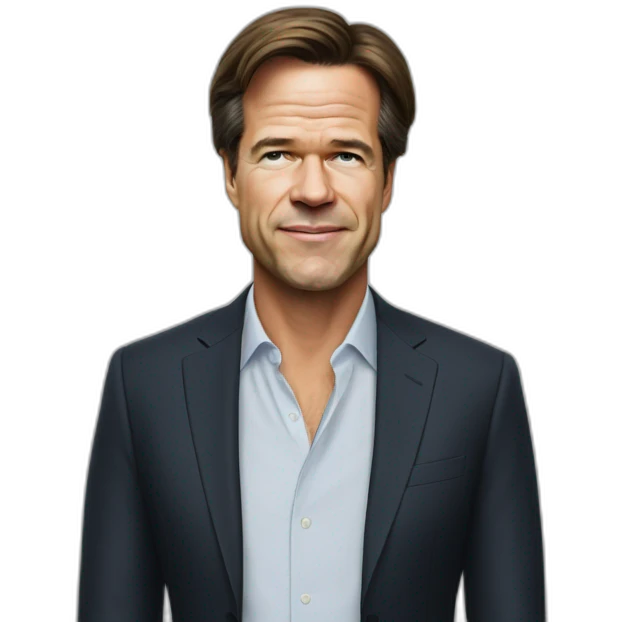 mark rutte realistic emoji