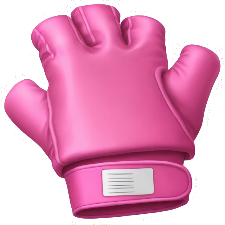 pink box gloves emoji