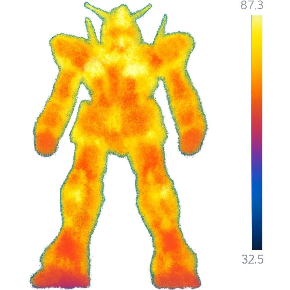 Full-height Gundam RX-0 Unicorn emoji