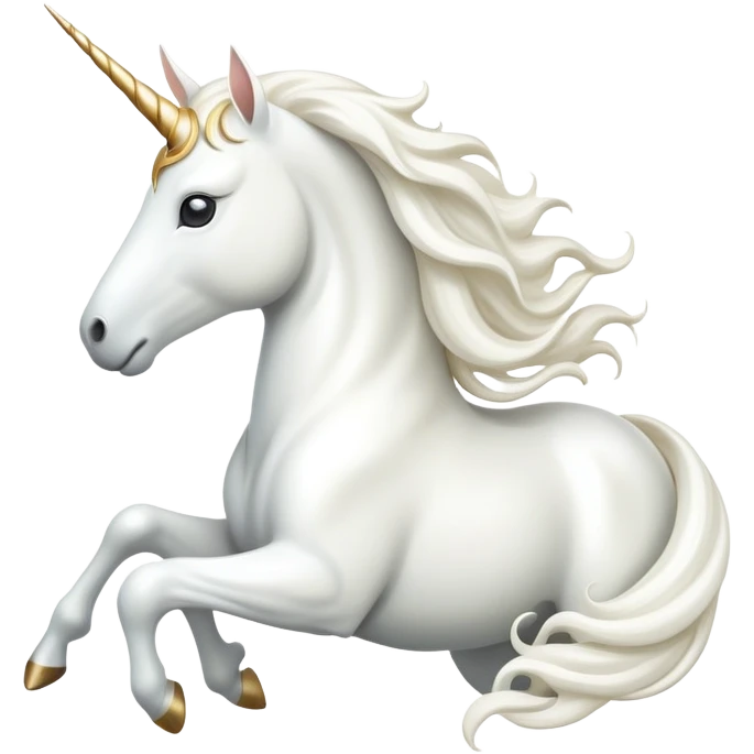 cinematic-beautiful-white-unicorn-emoji,-poised-and-regal,-with-a-slender,-ethereal-form-draped-in-a-pristine-white-color,-a-flowing-mane-and-tail,-and-a-glistening,-spiraled-horn-that-radiates-pure-light,-simplified-yet-sharp-and-majestic emoji