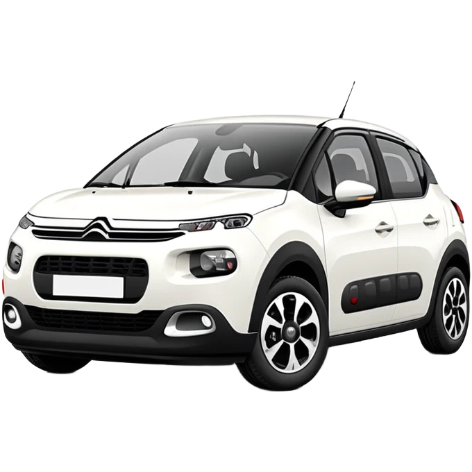 citroën C3 blanche emoji