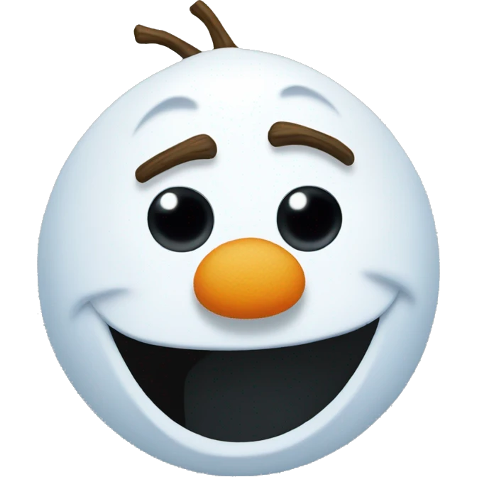 Olaf emoji