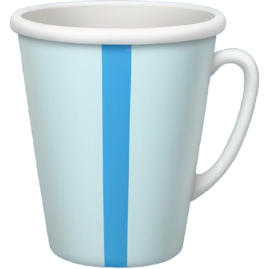 blue cup emoji