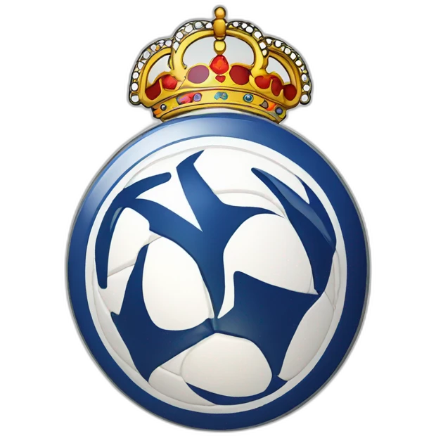 Real Madrid logo football club emoji