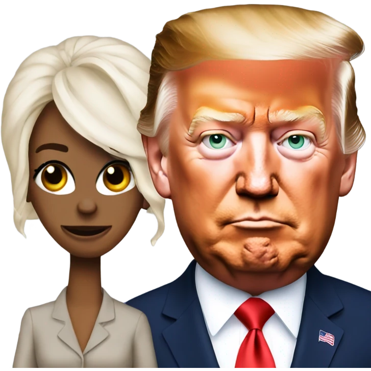 Trump and Biden divorce  emoji