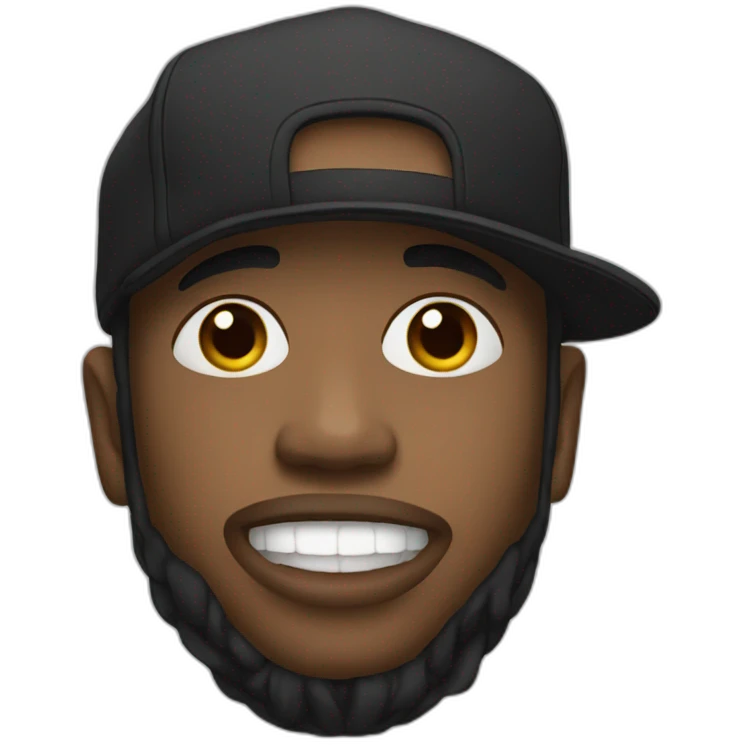 rap artist emoji