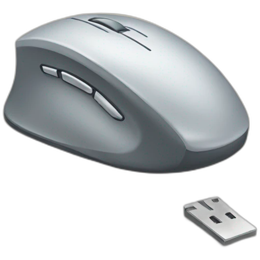 clicking mouse key emoji