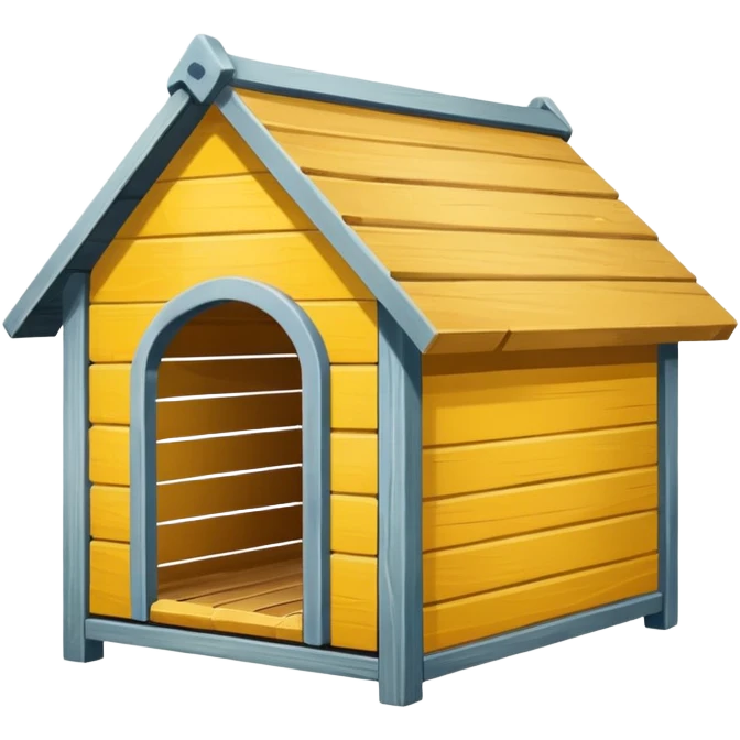 yellow dog kennels emoji
