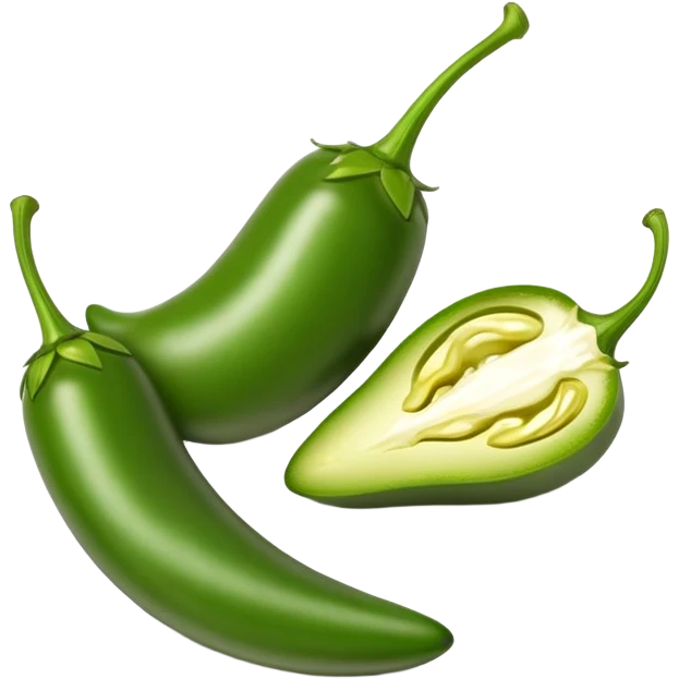 Chile serrano verde emoji