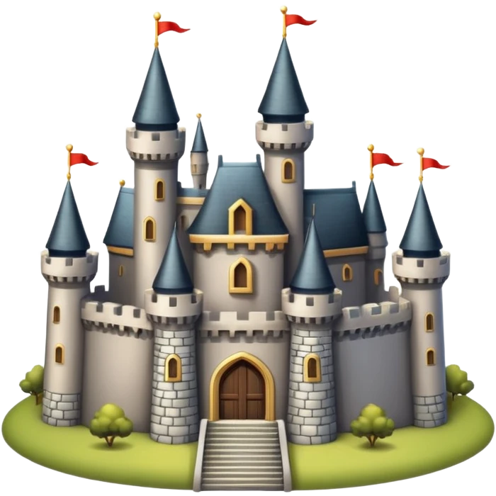 A beautiful castle emoji