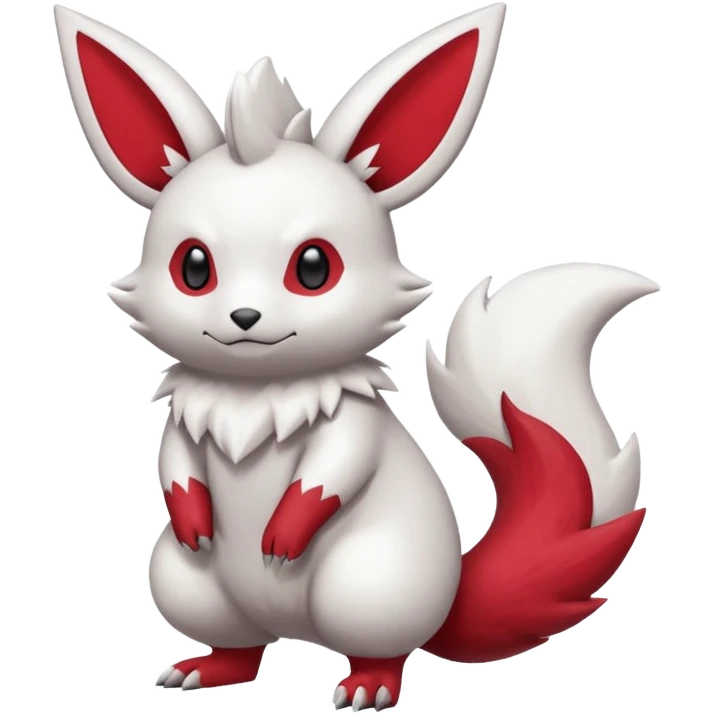 Minccino-Zangoose-Fakémon-hybrid-creature (full body)  emoji