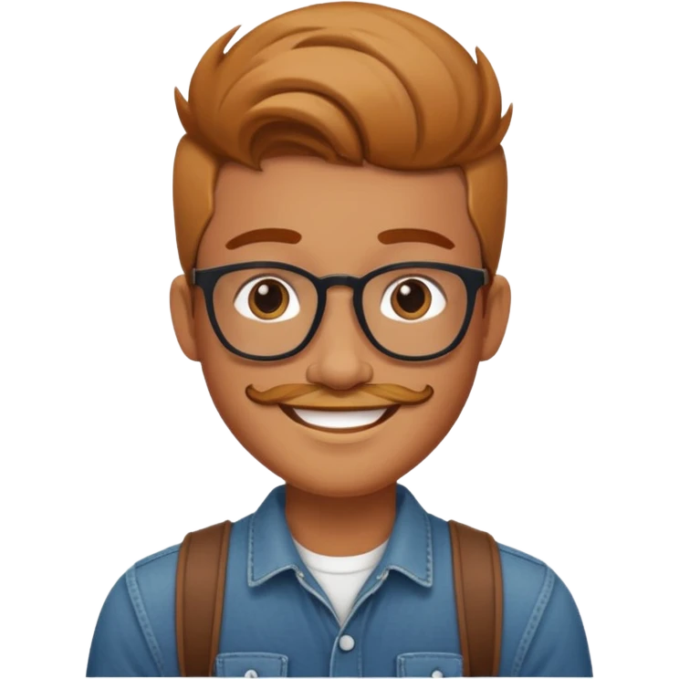 hipster match emoji