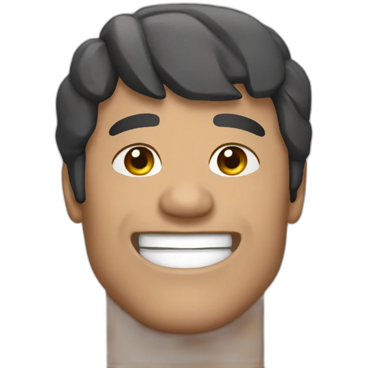 Rocky Balboa Happy face emoji