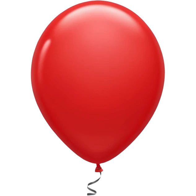 red baloon emoji