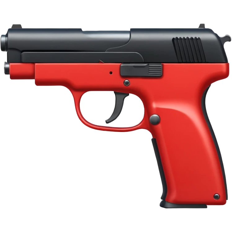 a red square with ur pist in the middle of the square emoji