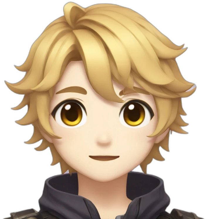 Yoimiya from genshin emoji