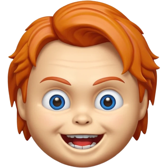 Un emojin de chuky emoji