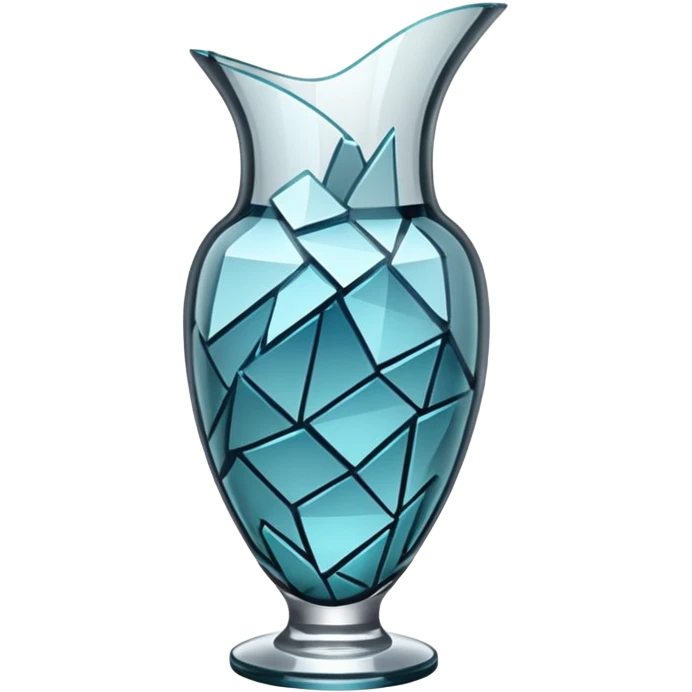 shattered glass vase emoji