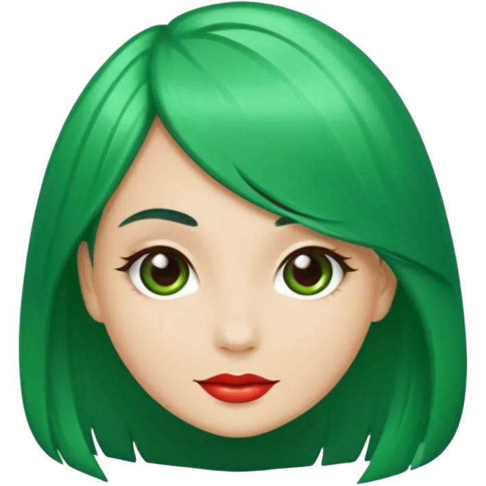 Classic hair dye 💚 emoji