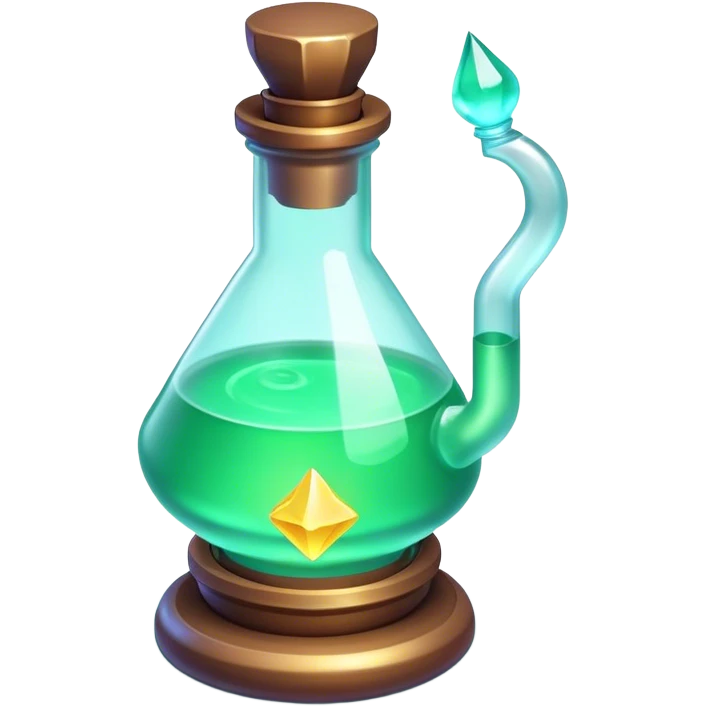 Clash of Clans aesthetic: Cinematic Playful 3D Isometric Health Potion Emoji, rendered in a 3D vector-style similar to standard emojis with minimal shading and bold, simplified shapes. A compact, distinct form with signature details, softly glowing with a fantasy RPG magic charm. Simplified yet unmistakably iconic, highly detailed and consistent, glowing with a soft radiance and high shine. Stylized with a touch of heroic grandeur and a soft glowing outline, capturing the essence of a beloved gaming relic with a friendly, playful manner! emoji