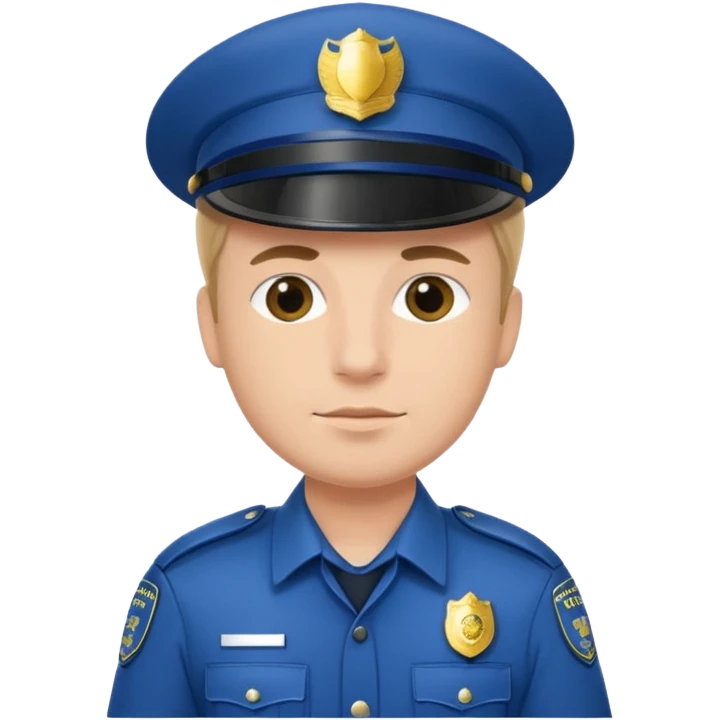 give the policeman british police uniform emoji