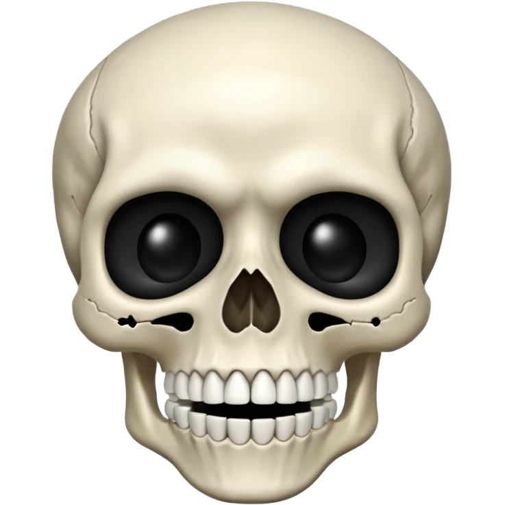 Skeleton face  surprise head blowing💀🤯 emoji