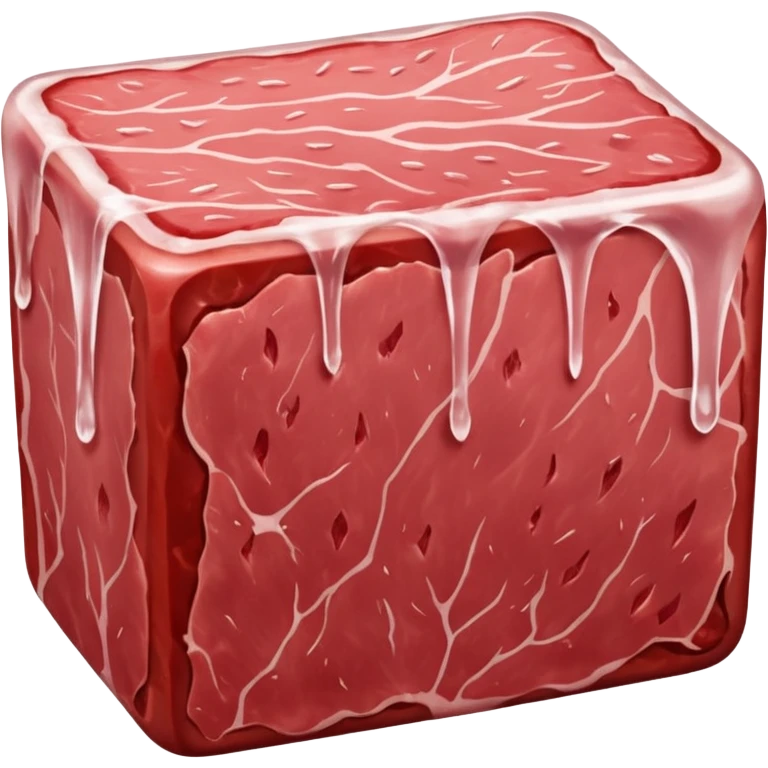 frozen meat 

 emoji
