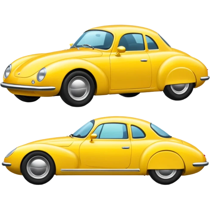 yellow car emoji