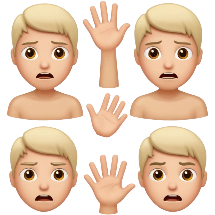 😏+😳+😠+🥺 emoji