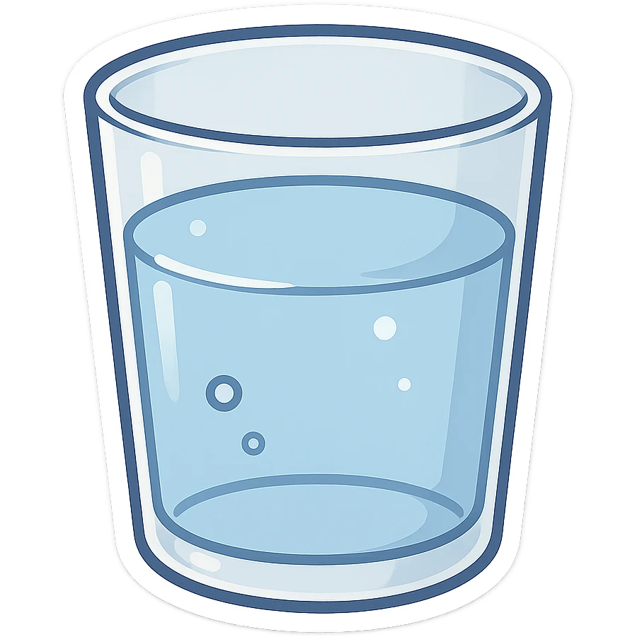 water cup emoji