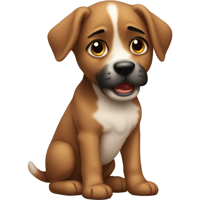 denial puppy emoji