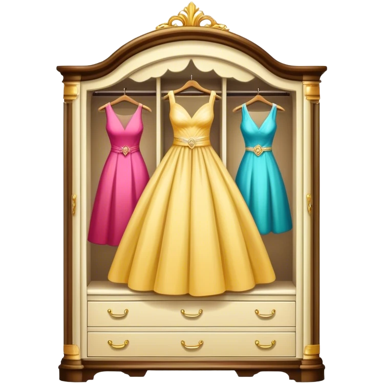 luxury dress wardrobe iconic emoji