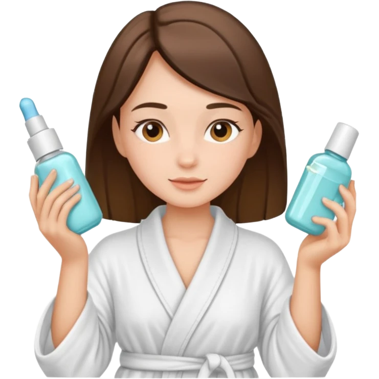 aesthetic girly evening routine  emoji