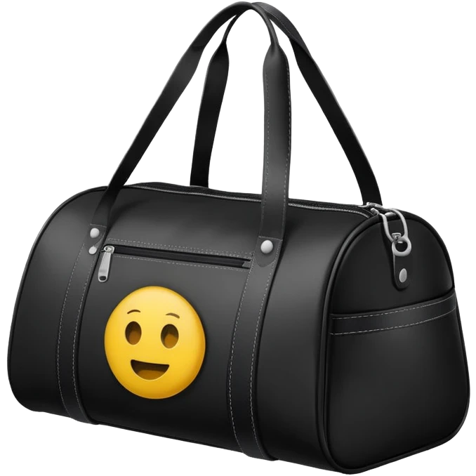 gym bag, sporty gym emoji emoji