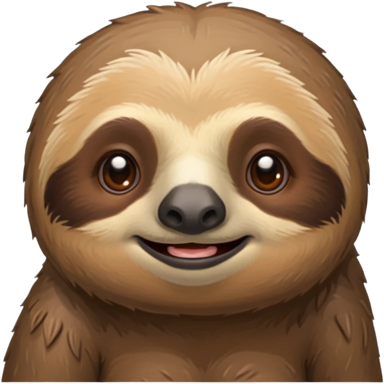 sad sloth smiley emoji